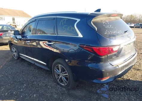 2020 Infiniti Qx60 Luxe Awd z USA, uszkodzony, nr VIN 5N1DL0MM3LC504627